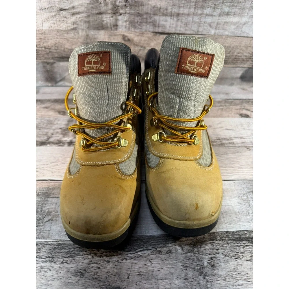 Timberland Chukka Boys Field Boots Tan Size 7